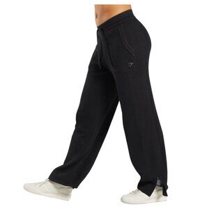 Gymshark Pause Knitwear Pants In Onyx Gray Sz M